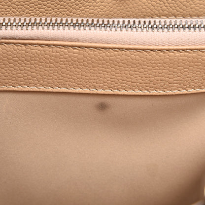 Chanel Caviar Quilted Grand Shopping Tote GST Beige Clair 8 of 9
