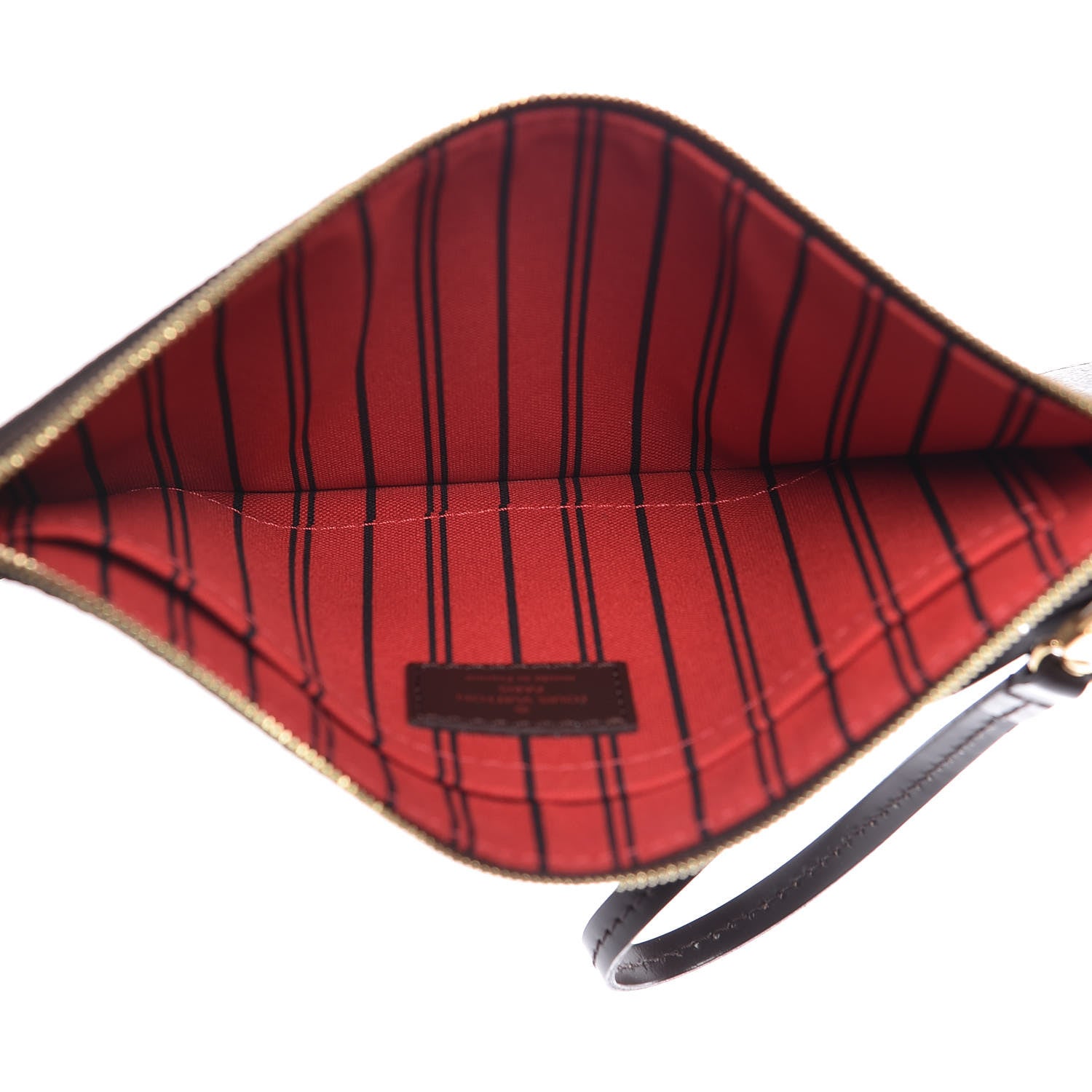 Louis Vuitton Damier Ebene Neverfull MM GM Pochette 5 of 9