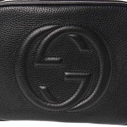 Gucci Pebbled Calfskin Small Soho Disco Bag Black 8 of 11