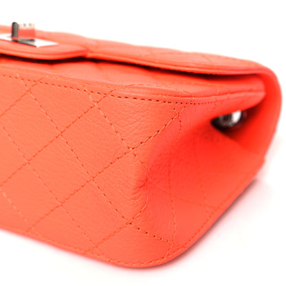 Chanel Goatskin Quilted 2.55 Reissue Mini Flap Orange 10 of 10