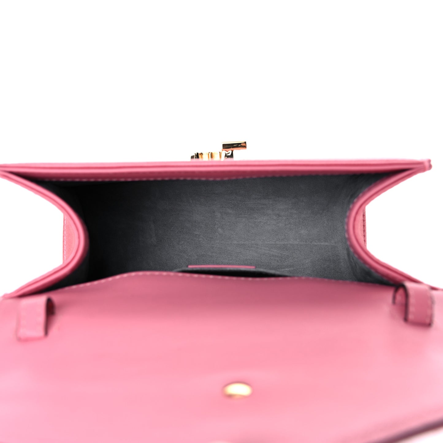 Satin Crystal Mini Sylvie Top Handle Bag Peony