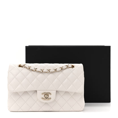 Chanel Caviar Quilted Small Double Flap White 12 of 12