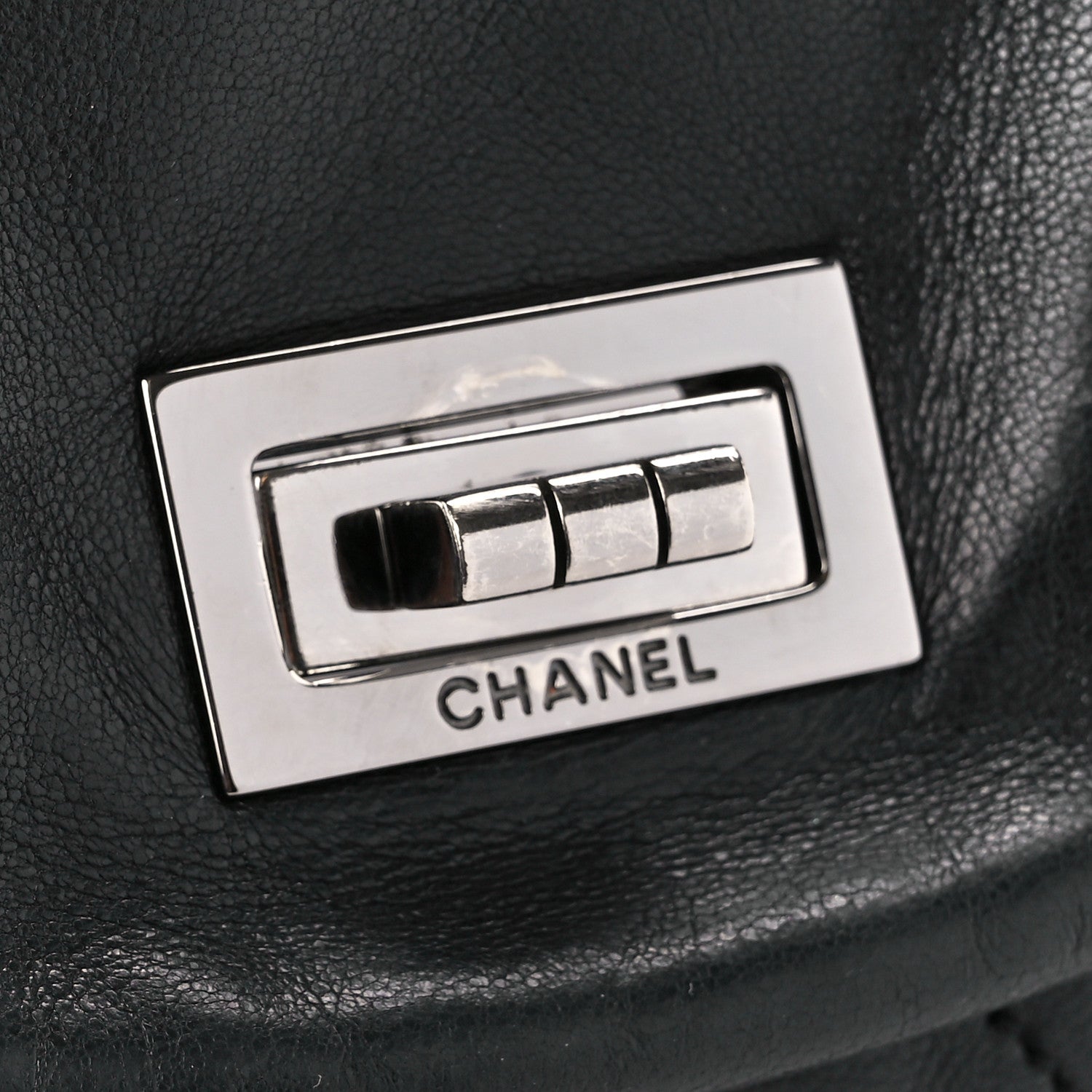 Chanel Lambskin Quilted Large Mademoiselle Double Flap Black 7 of 11