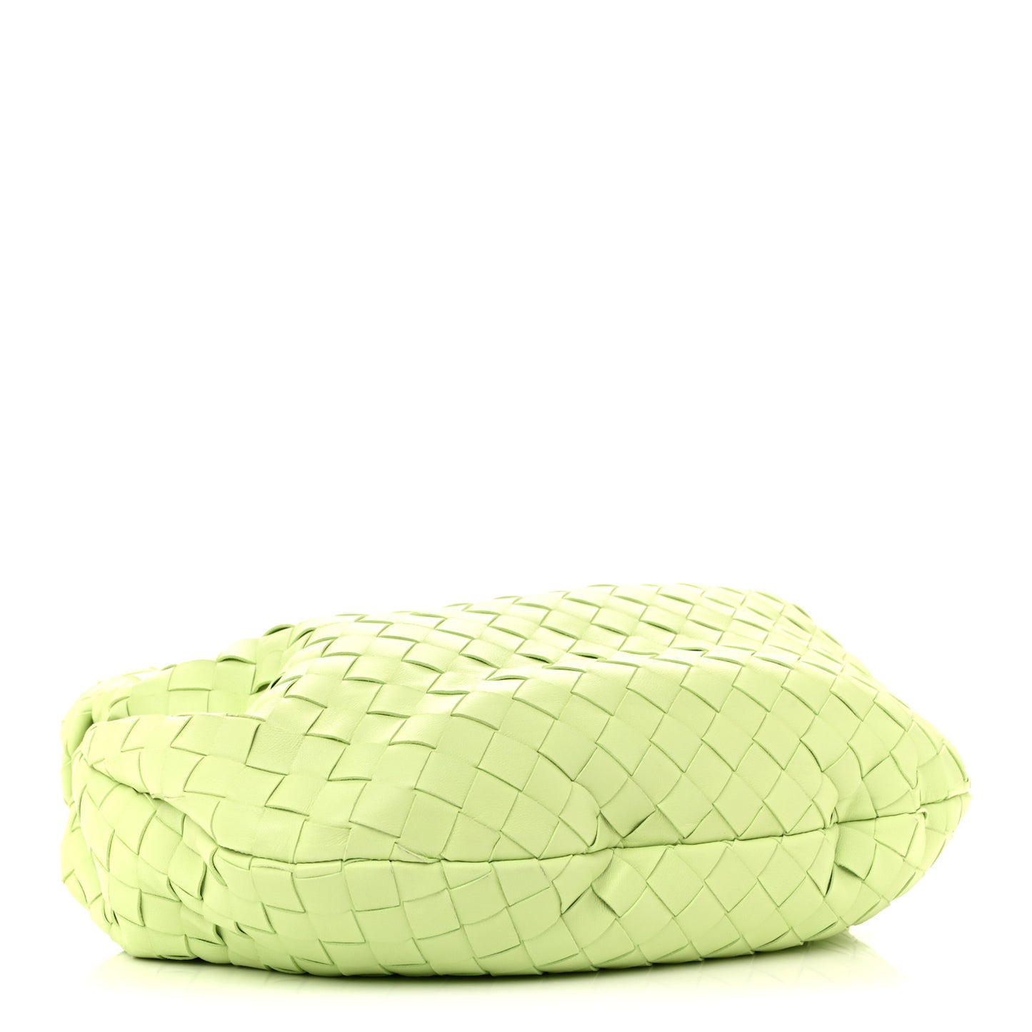 Nappa Intrecciato Teen Jodie Hobo Pistachio