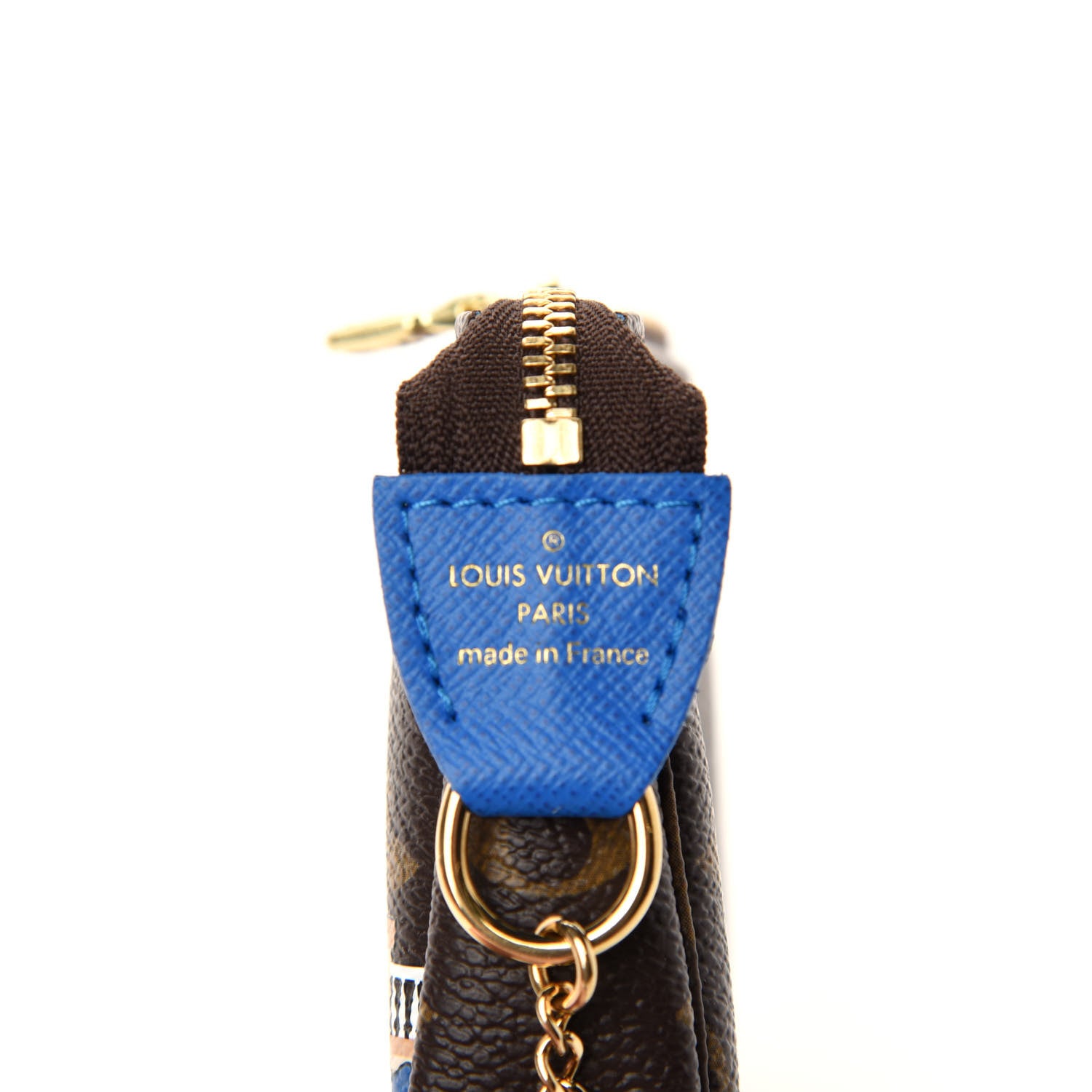 Louis Vuitton Monogram 2019 Christmas Animation Mini Venice Pochette Accessories Blue 6 of 8