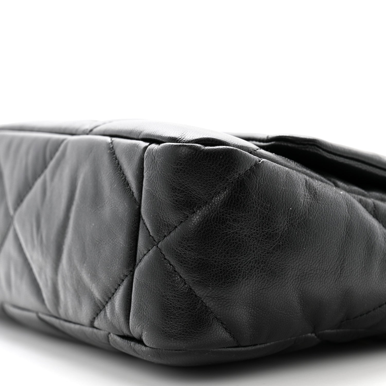 Chanel Lambskin Quilted Medium Chanel 19 Flap Black 10 of 10