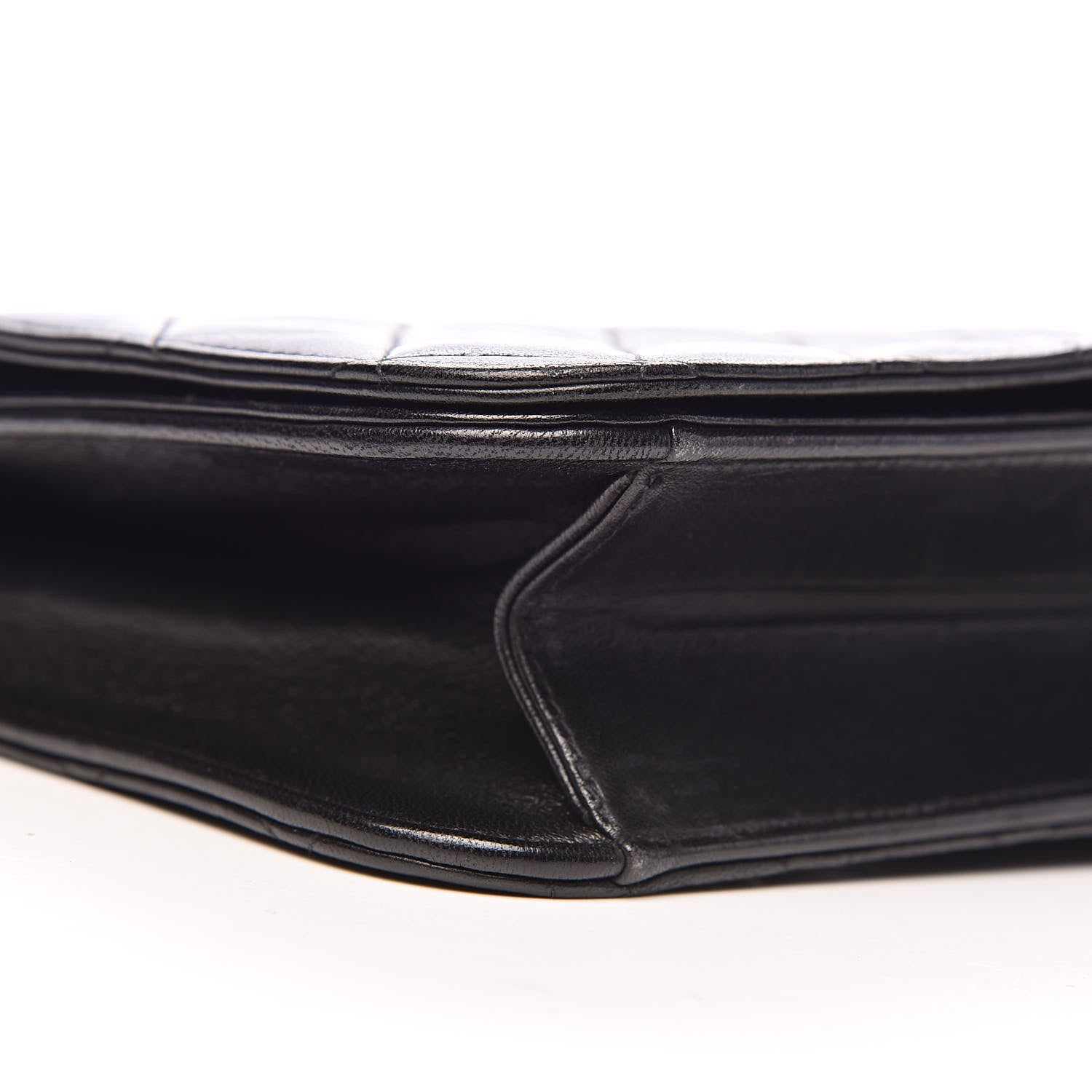 Chanel Lambskin Quilted Small Single Flap Black 10 of 12