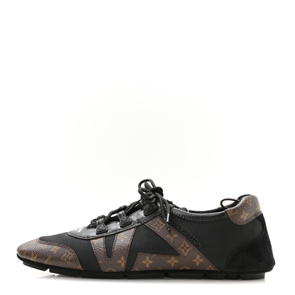 Louis Vuitton Monogram Calfskin Womens LV Sneakerina 40 Black 1 of 8