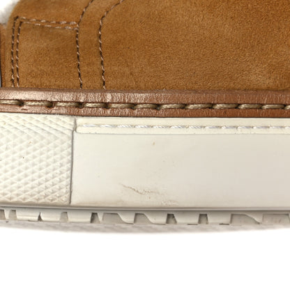 Hermes Woolskin Womens Climb Sneakers 38 Brun Fume 11 of 14
