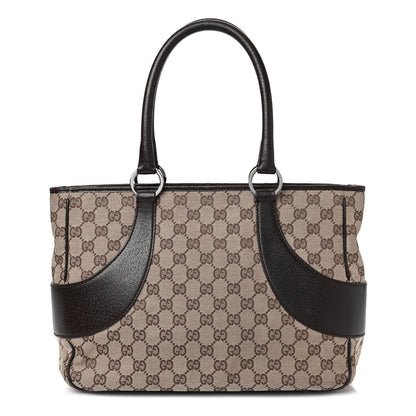 Gucci Monogram Shoulder Bag Dark Brown 1 of 11