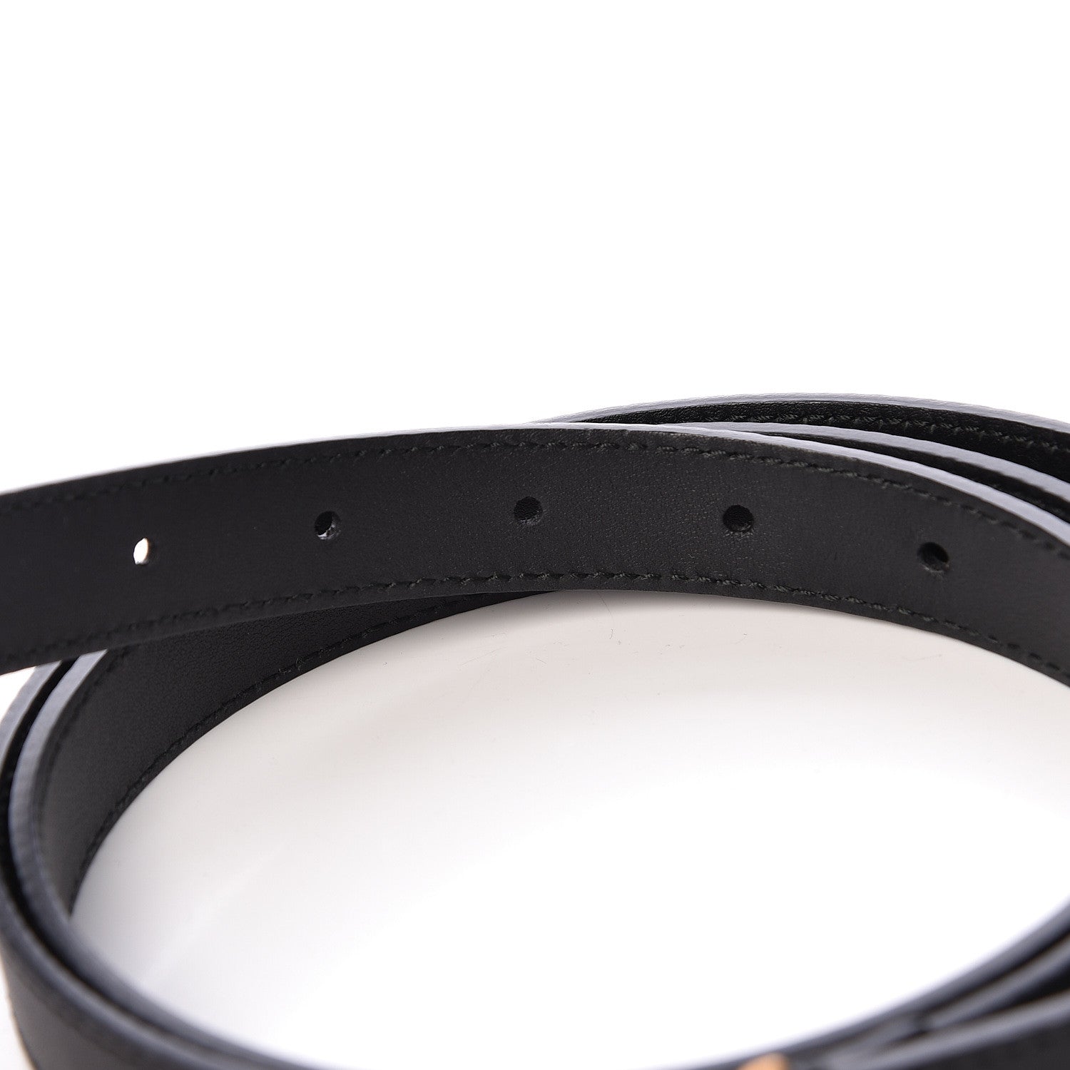 Gucci Calfskin Double G 20mm Belt 105 42 Black 6 of 7
