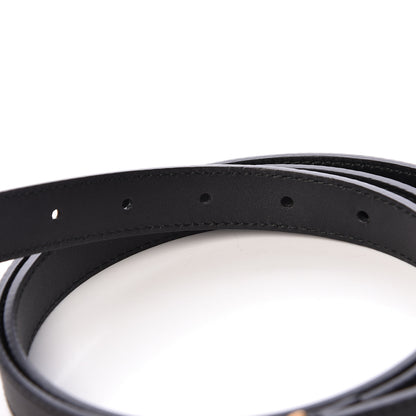 Gucci Calfskin Double G 20mm Belt 105 42 Black 6 of 7