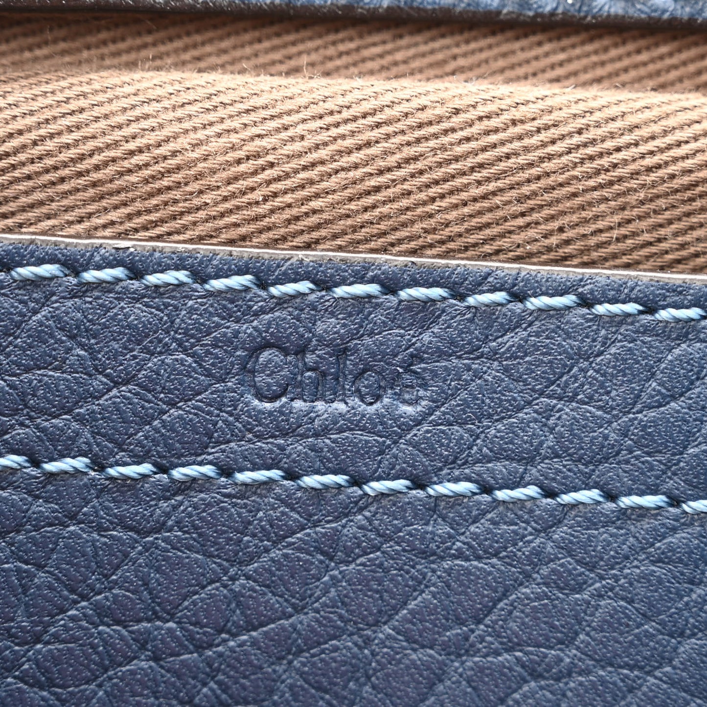 Calfskin Mini Marcie Round Crossbody Bag Blue