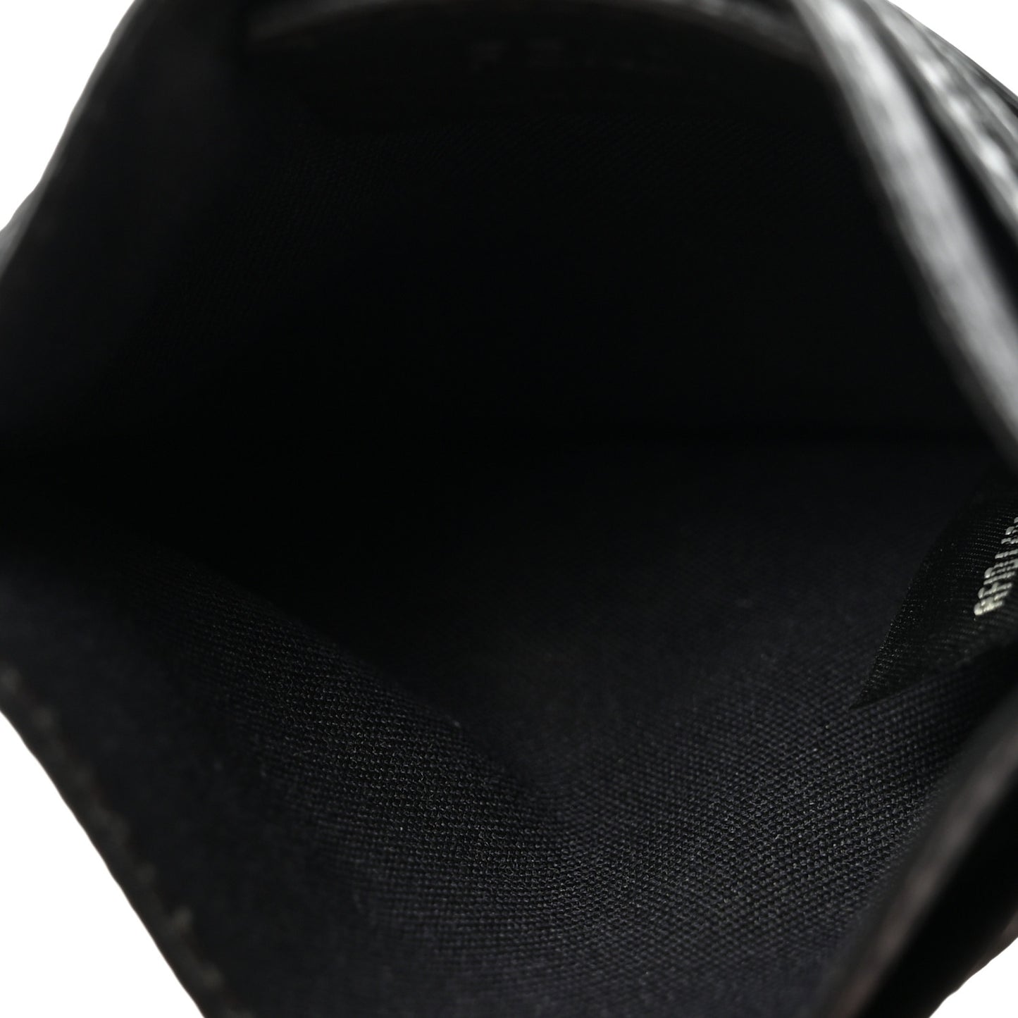 Vitello Cruise Bi-Color FF 1974 Embossed Card Holder Maya Black