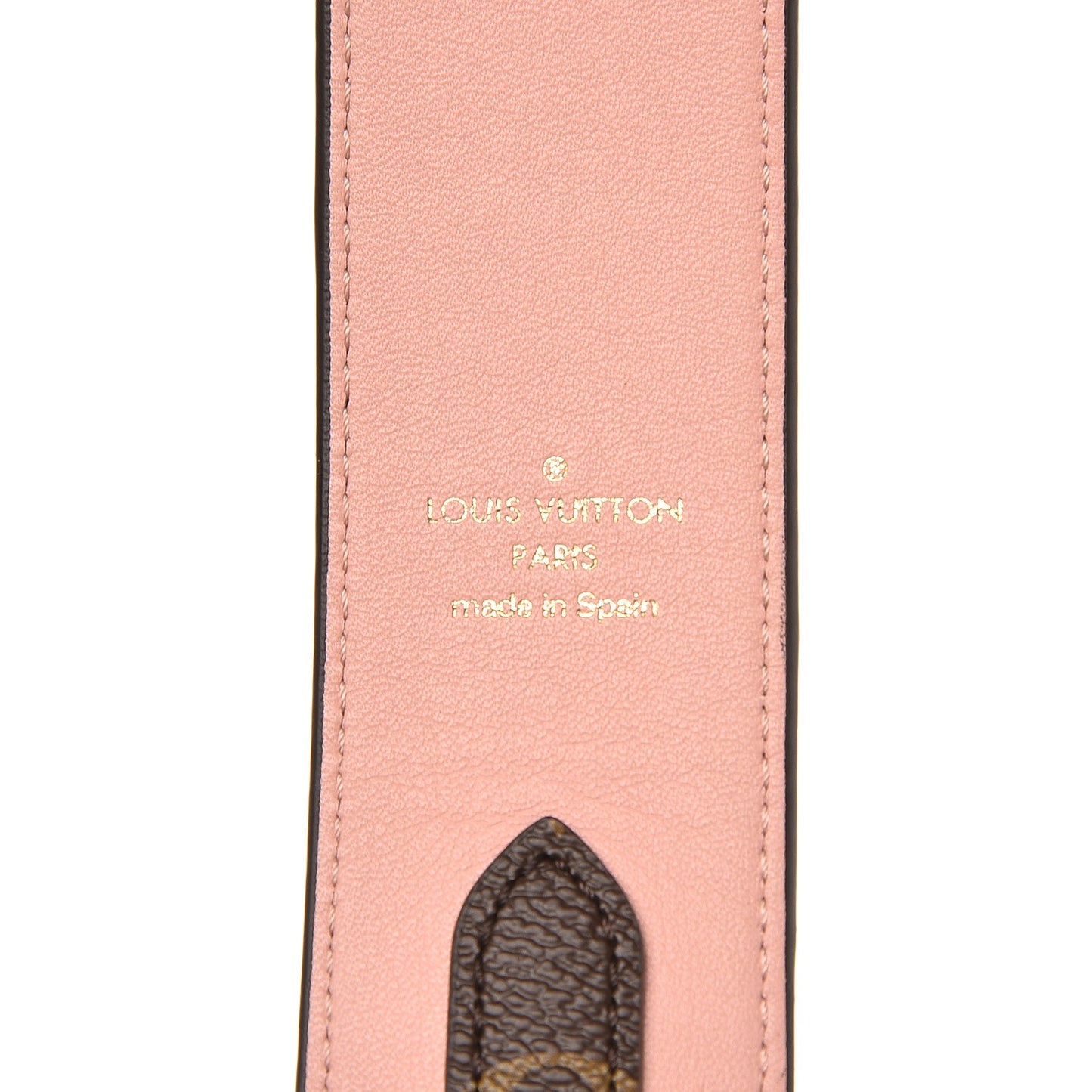Monogram Bandouliere Shoulder Strap Rose Poudre