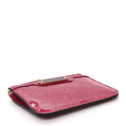 Louis Vuitton Vernis Key Pouch Rose Indien 4 of 6
