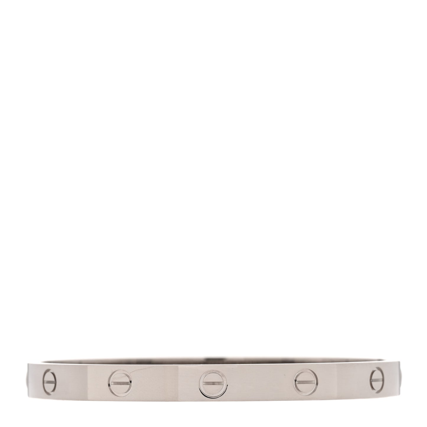 18K White Gold LOVE Bracelet 18