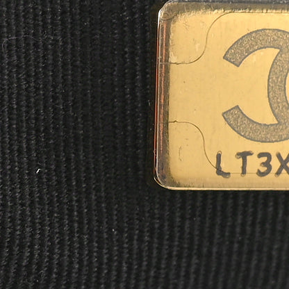Chanel Caviar Quilted CC Top Handle Vanity Case Black 7 of 9