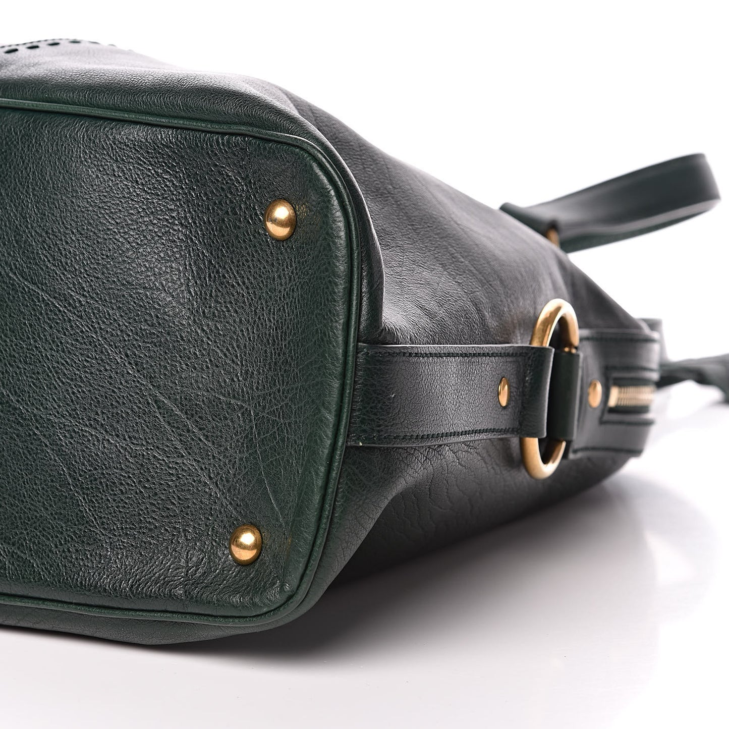 Calfskin Oversized Muse Green
