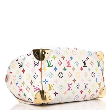 Louis Vuitton Monogram Multicolor Speedy 30 White 4 of 9