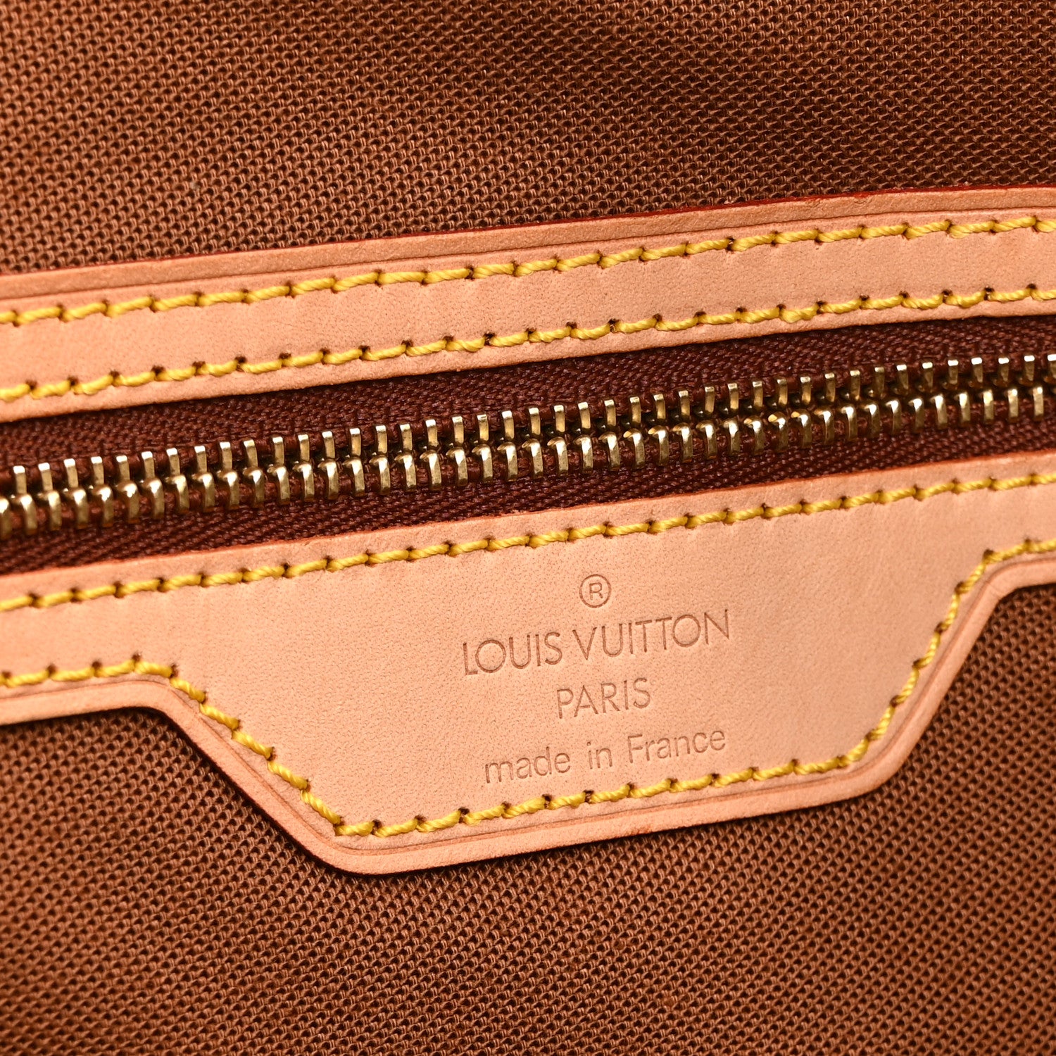 Louis Vuitton Monogram Cabas Mezzo 6 of 11