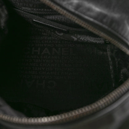 Chanel Lambskin Pony Hair Tote Black 5 of 11