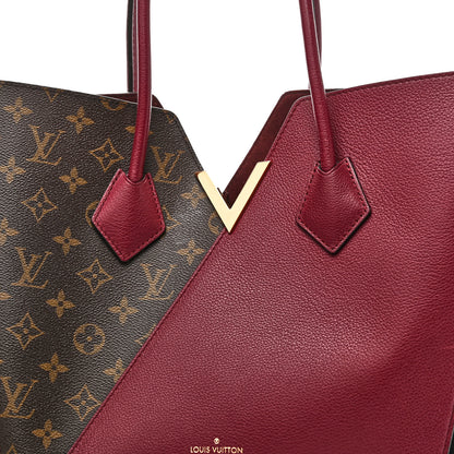 Louis Vuitton Calfskin Monogram Kimono Tote Grape 7 of 9