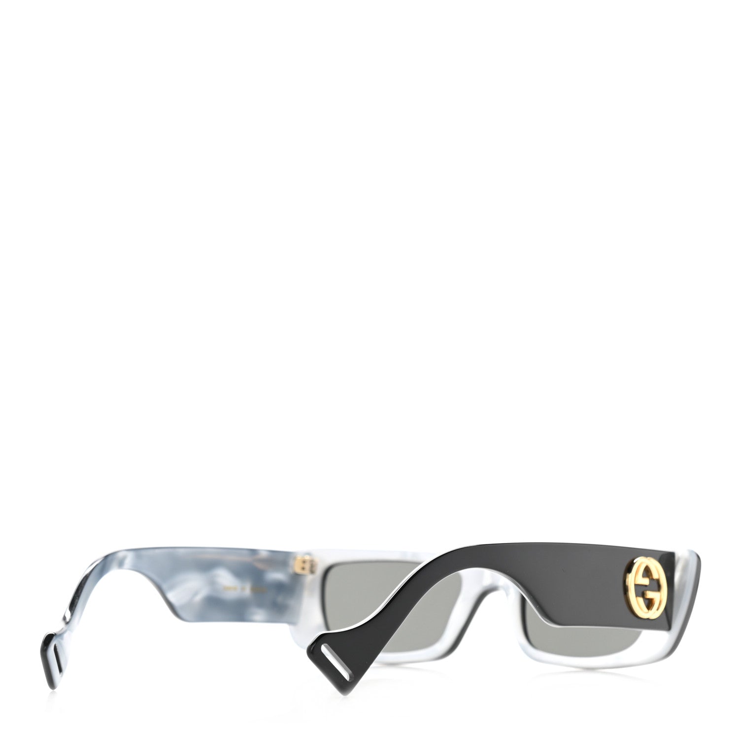 Gucci Acetate Rectangular Sunglasses GG0516S Black 4 of 8