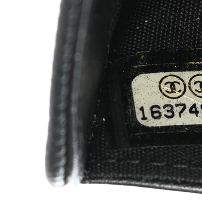 Chanel Caviar Timeless CC Zipped Pocket Wallet Black 5 of 5