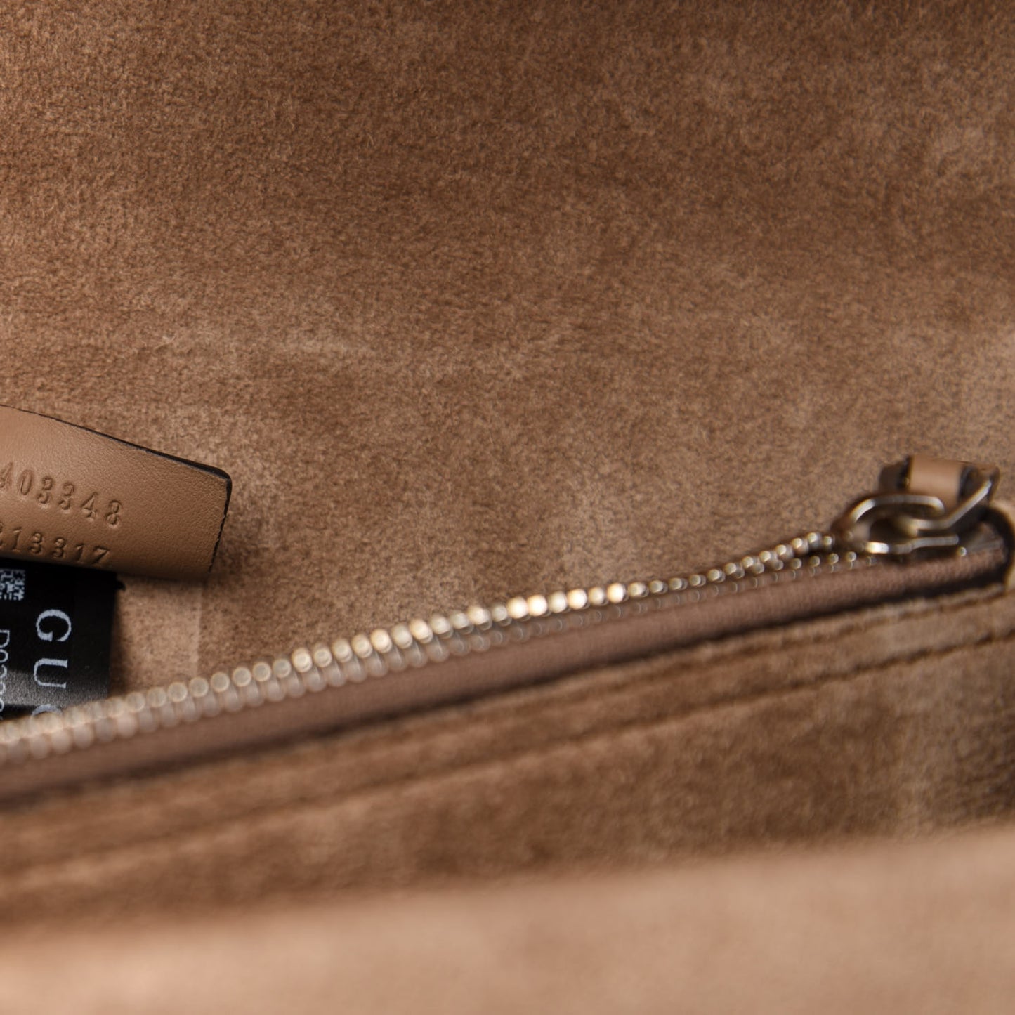 GG Supreme Monogram Medium Dionysus Shoulder Bag Taupe