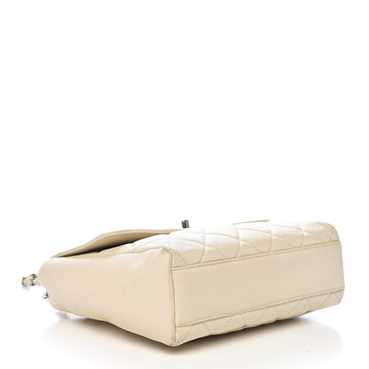 Chanel Caviar Quilted Small Single Flap Light Beige 4 of 21