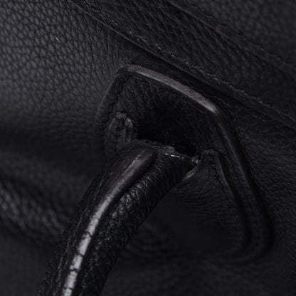 Celine Drummed Calfskin Micro Luggage Black 23 of 26