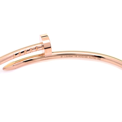 Cartier 18K Pink Gold Small Juste Un Clou Bracelet 16 5 of 7