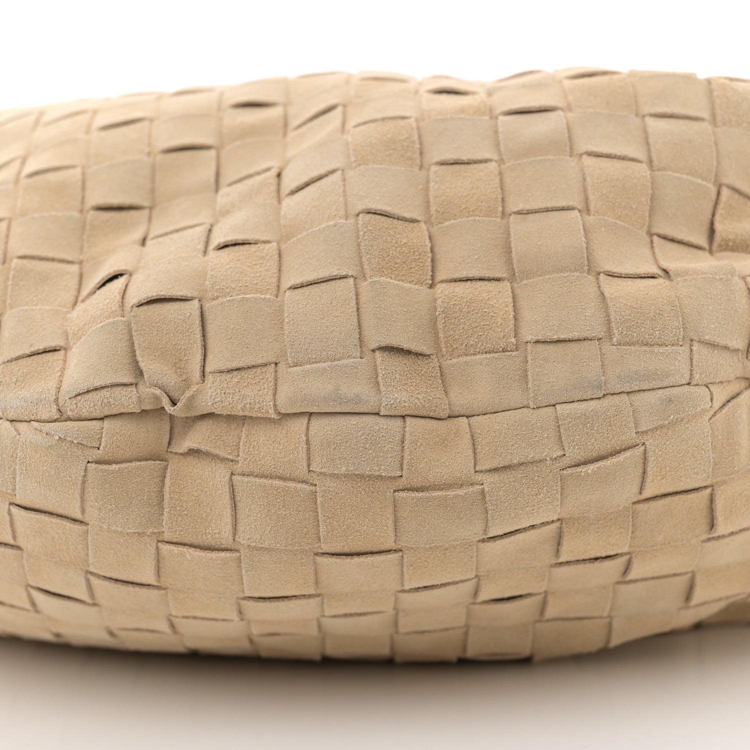 Bottega Veneta Suede Intrecciato Small Jodie Sand 10 of 10