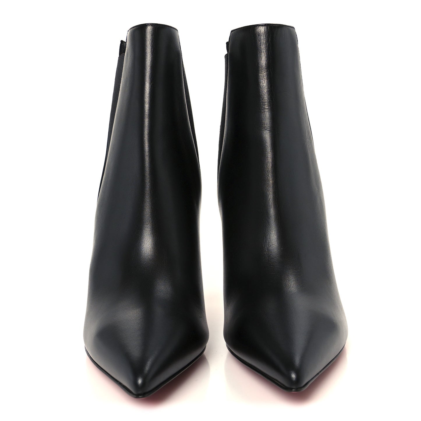 Calfskin Astribooty 85 Ankle Boots 37.5 Black