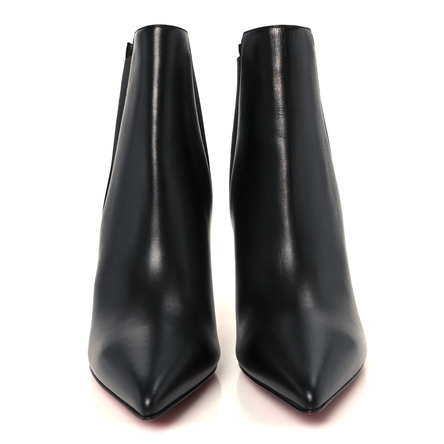 Christian Louboutin Calfskin Astribooty 85 Ankle Boots 37.5 Black 3 of 10
