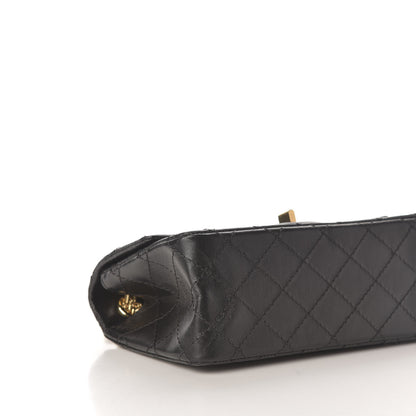 Chanel Aged Calfskin Quilted 2.55 Reissue Mini Flap Black 6 of 11