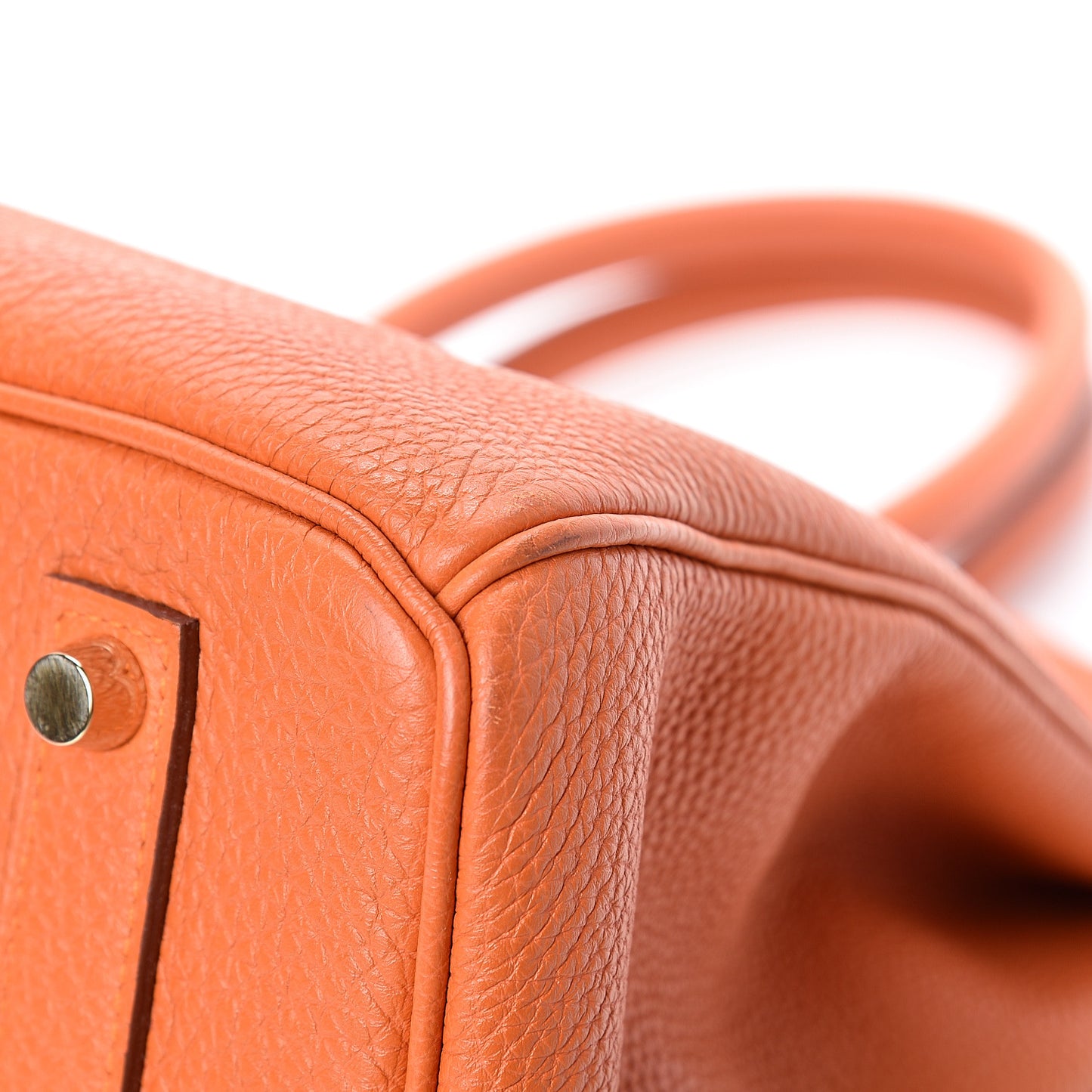 Togo Birkin 35 Orange