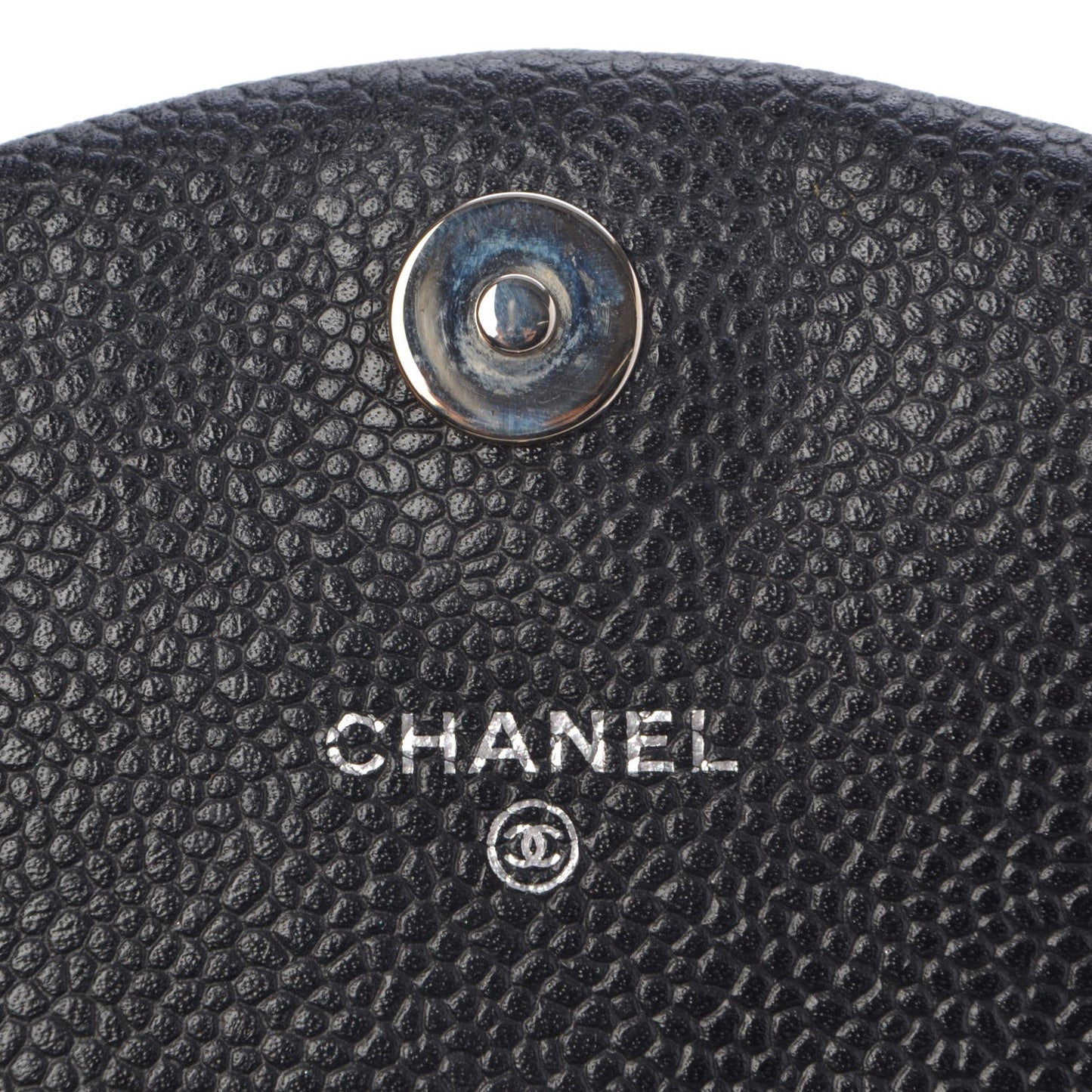 Caviar Half Moon Wallet On Chain WOC Black