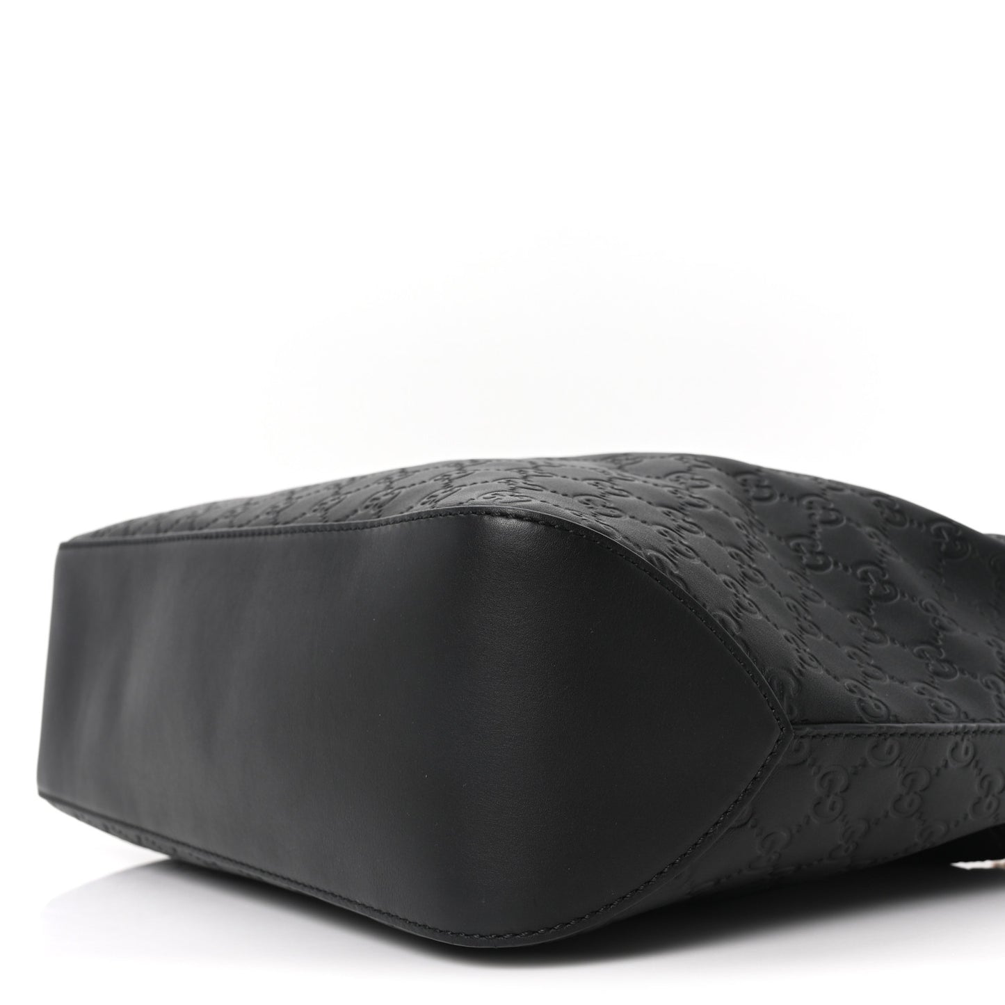 Guccissima Signature Large Linea A Hobo Black