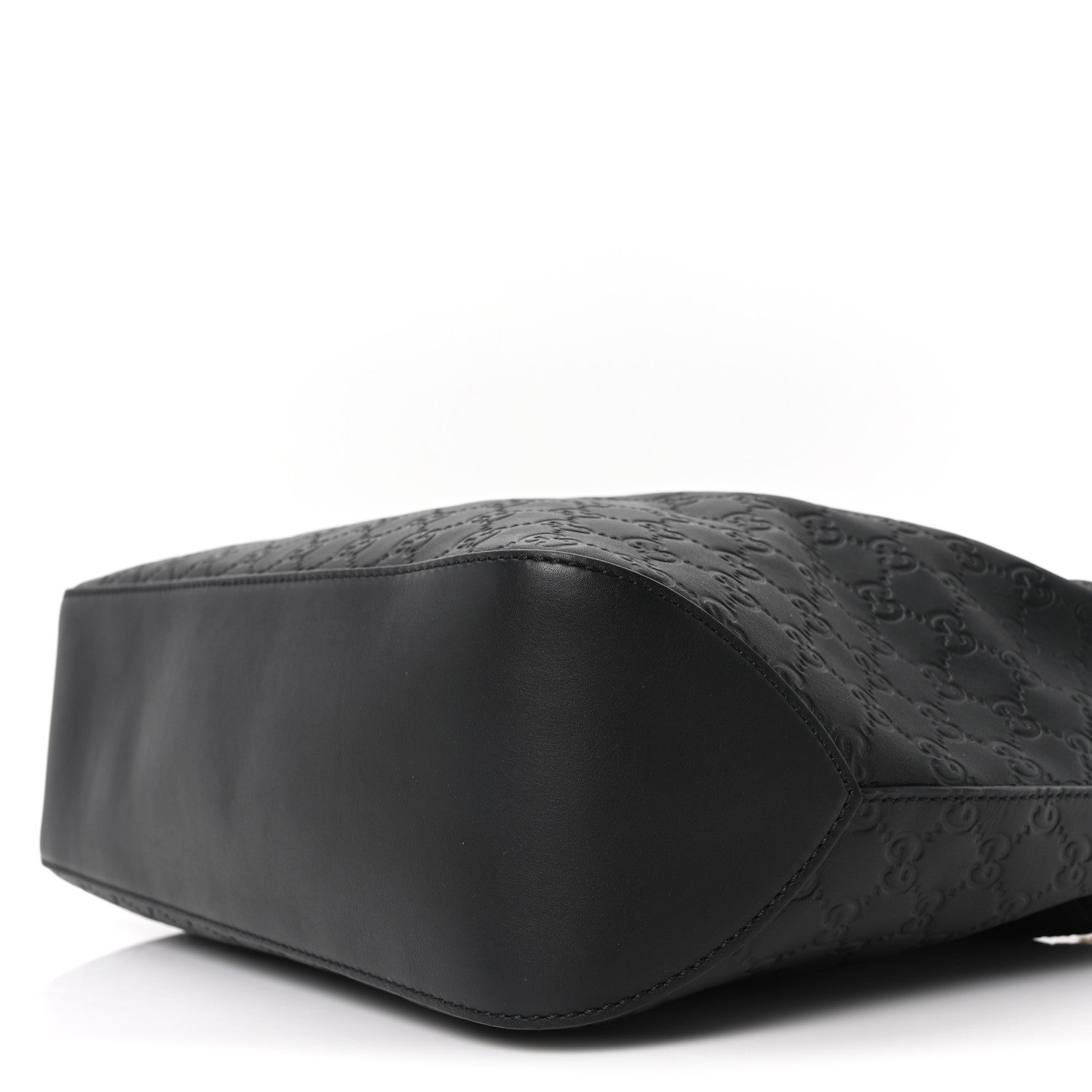 Gucci Guccissima Signature Large Linea A Hobo Black 10 of 10