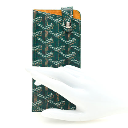 Goyard Goyardine Montmartre Glasses Case Green 2 of 6