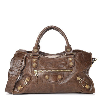 Balenciaga Chevre Giant 21 Gold Hardware Part Truffle 1 of 11