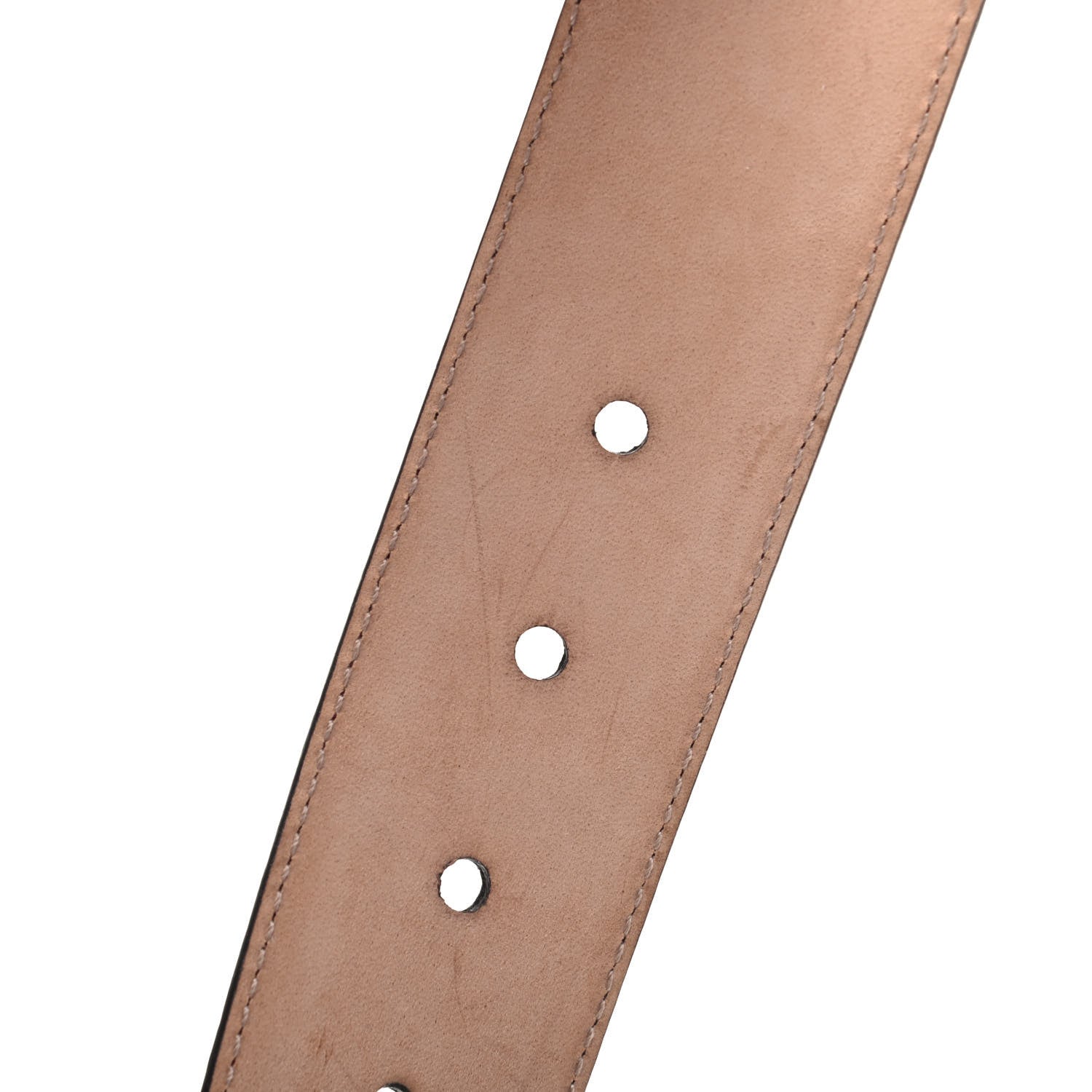 Gucci Soft Microguccissima Margaux Calfskin Belt 90 36 Rosso 5 of 5