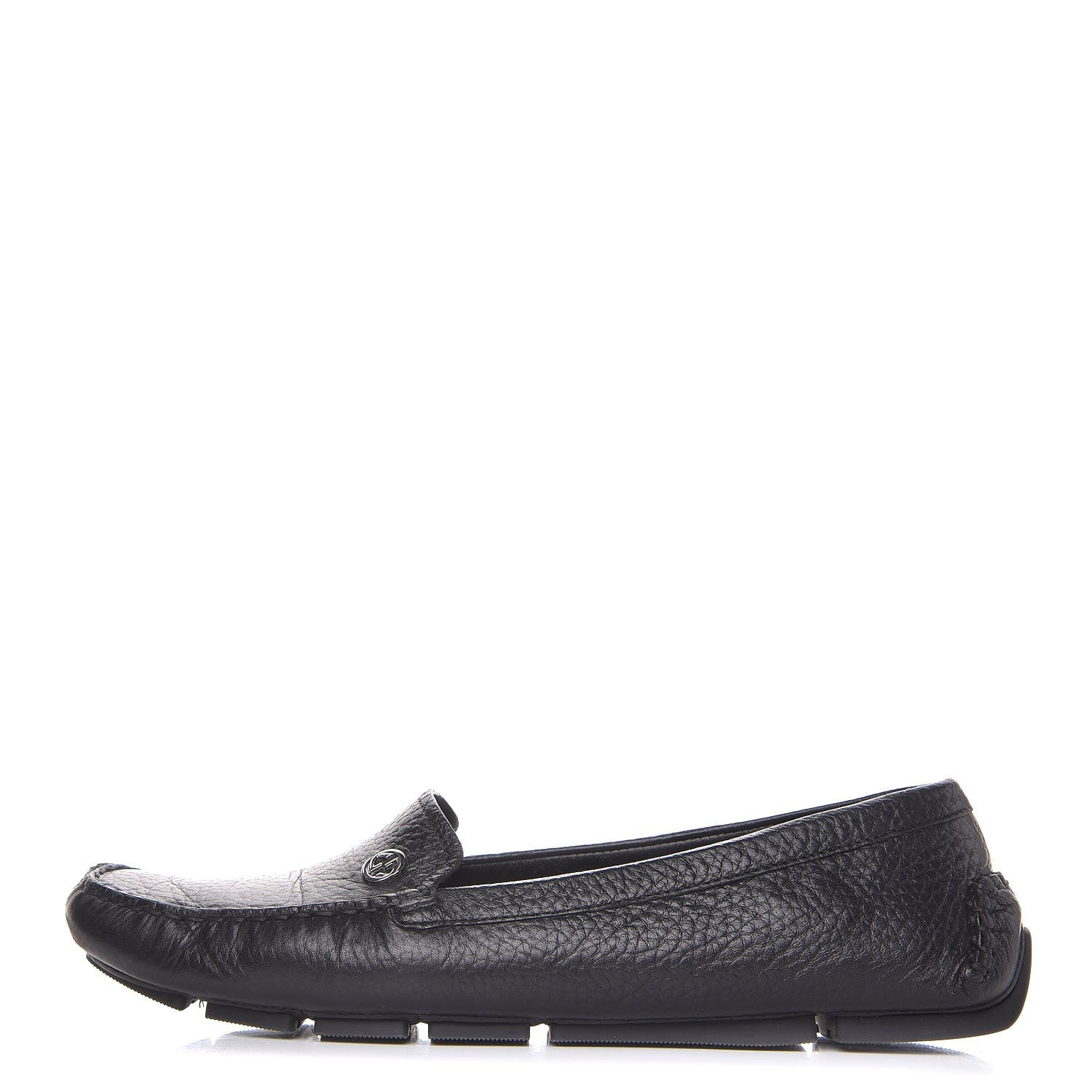 Gucci Cellarius Soft Interlocking G Driver Loafers 38.5 Black 1 of 13