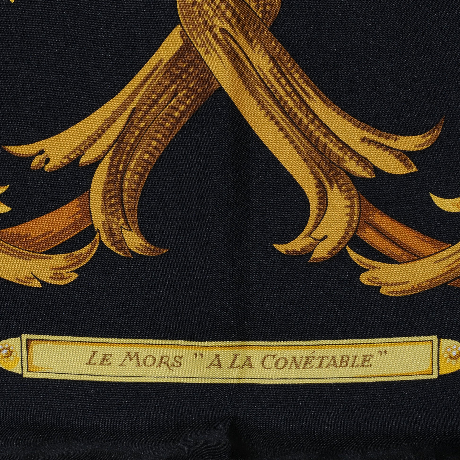 Hermes Silk Le Mors A La Conetable Scarf 90 5 of 6