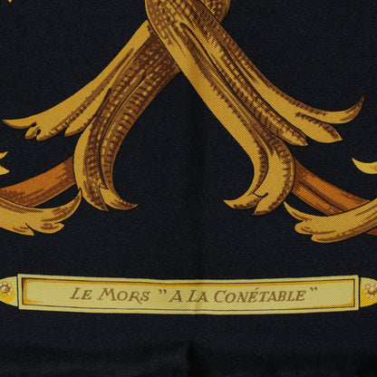 Hermes Silk Le Mors A La Conetable Scarf 90 5 of 6