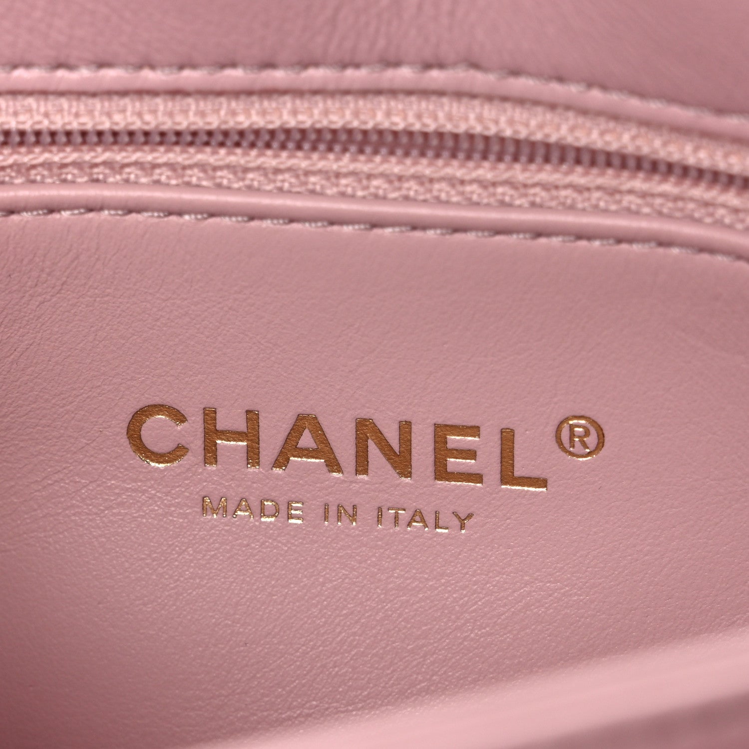 Chanel Lambskin Quilted Medium Color Match Flap Light Pink 6 of 10