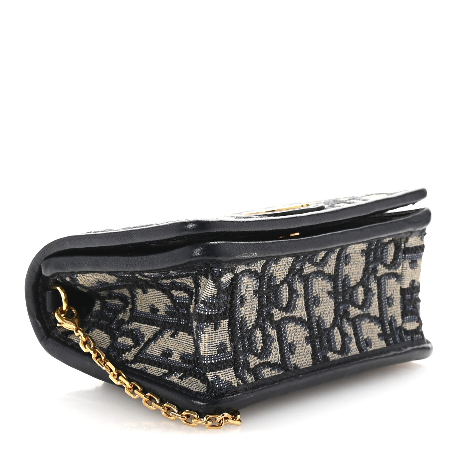 Christian Dior Oblique Nano 30 Montaigne Pouch Blue 4 of 10