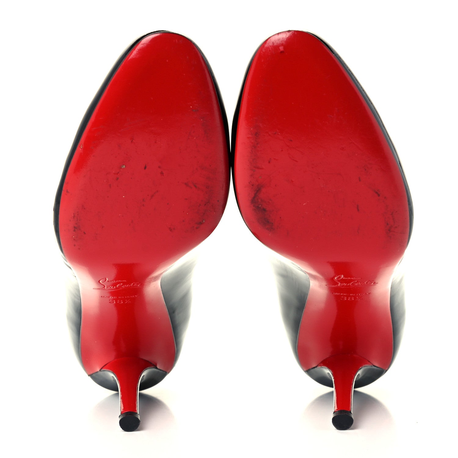 Christian Louboutin Patent 85 Pumps 38.5 Black 7 of 10